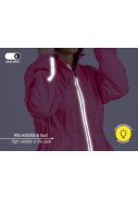 Perletti damesregenjas Roze - Windbreaker 3