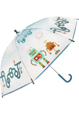 Perletti kinderparaplu Blauw - Robot