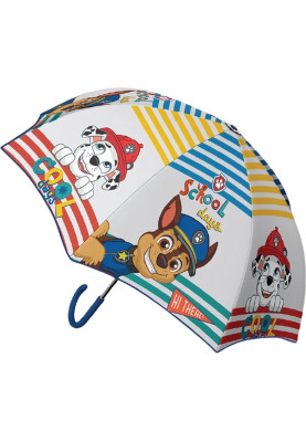 Perletti kinderparaplu Blauw/Transparant - Paw Patrol