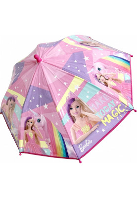 Perletti kinderparaplu Roze - Barbie