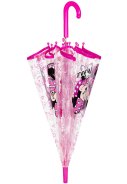 Perletti kinderparaplu Roze/Transparant - Minnie Mouse 3