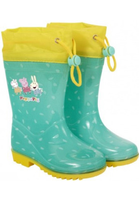 Perletti kinderregenlaarzen Groen - Peppa Pig