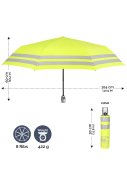 Perletti paraplu Geel/Neon - Reflecterend 2