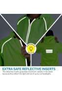 Perletti regenjas Geel/Neon - Windbreaker 5