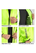 Perletti regenjas Geel/Neon - Windbreaker 6