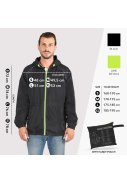 Perletti regenjas Geel/Neon - Windbreaker 3