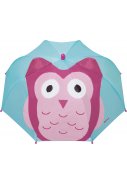 Playshoes kinderparaplu Blauw/Roze 3