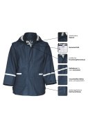 Playshoes kinderregenjas Blauw - Basic 4
