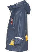 Playshoes kinderregenjas Blauw - Brandweer 3