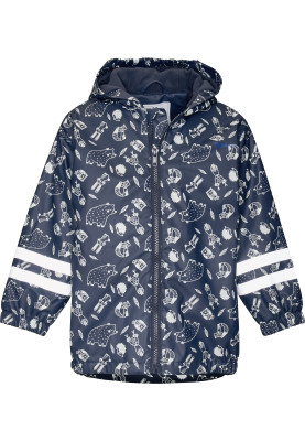 Playshoes kinderregenjas Blauw - Forest Animals