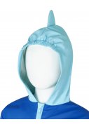 Playshoes kinderregenjas Blauw - Haai 2