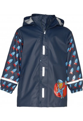 Playshoes kinderregenjas - In de ruimte