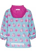 Playshoes kinderregenjas Blauw - Uil 2