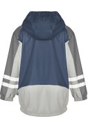 Playshoes kinderregenjas Blauw/Grijs 4