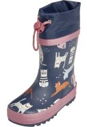 Playshoes kinderregenlaarzen Blauw - Cats 2