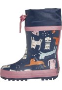 Playshoes kinderregenlaarzen Blauw - Cats 5