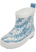 Playshoes kinderregenlaarzen Blauw - Flowers 2