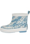 Playshoes kinderregenlaarzen Blauw - Flowers 3