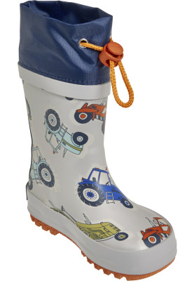 Playshoes kinderregenlaarzen - Tractor