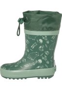 Playshoes kinderregenlaarzen Groen - Forest Animals 3