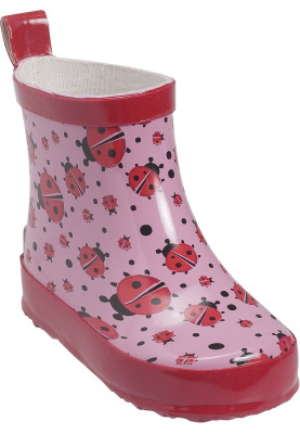 Playshoes kinderregenlaarzen Roze