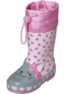 Playshoes kinderregenlaarzen Roze - Kat 3