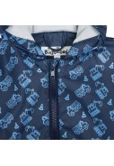 Playshoes kinderregenpak Blauw - Bouwplaats 2