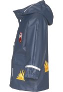 Playshoes kinderregenpak Blauw - Brandweer 3