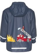 Playshoes kinderregenpak Blauw - Brandweer 4
