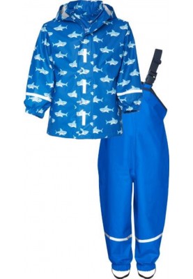 Playshoes kinderregenpak - Haai