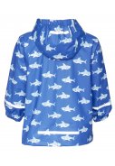 Playshoes kinderregenpak Blauw - Haai 3