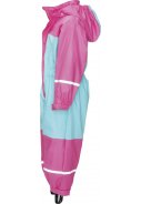Playshoes kinderregenpak Blauw/Roze 3