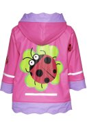 Playshoes kinderregenpak Paars - Lieveheersbeestje 4