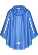 Playshoes kinderregenponcho Blauw - Pack it 3