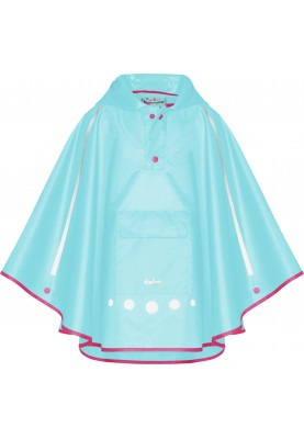 Playshoes kinderregenponcho Blauw - Pack it