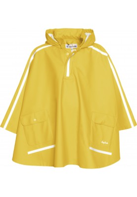 Playshoes kinderregenponcho Geel