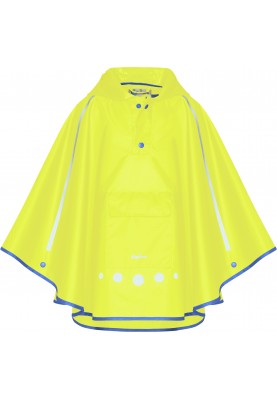 Playshoes kinderregenponcho Geel - Pack it