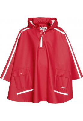 Playshoes kinderregenponcho Rood