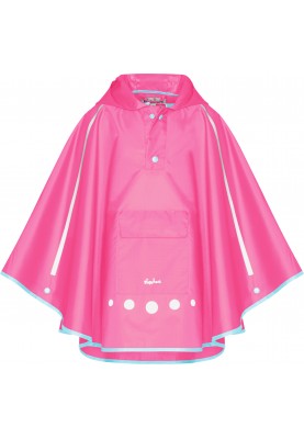 Playshoes kinderregenponcho Roze - Pack it