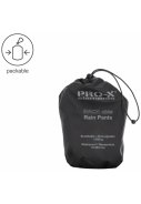Pro X elements damesregenbroek Zwart - Packable 2