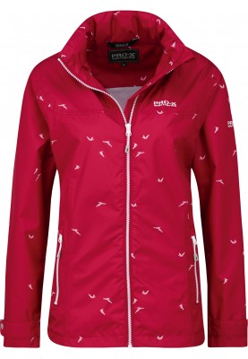 Pro X elements damesregenjas Rood - Elena