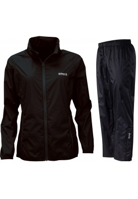 Pro-X Elements damesregenpak Zwart - Packable