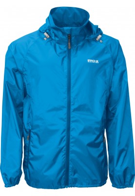Pro X elements herenregenjas Blauw - Packable