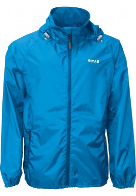 Pro-X Elements herenregenjas Blauw - Packable