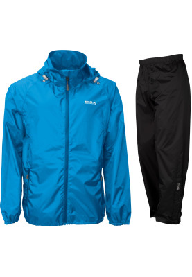 Pro X elements herenregenpak Blauw - Packable