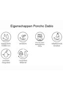 Pro X elements regenponcho Rood - Dablo 3