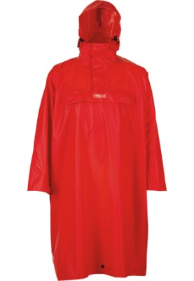 Pro-X Elements regenponcho Rood - Matterhorn