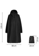 Reisenthel  damesregenponcho Beige/Bruin - Black 6