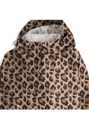 Reisenthel  damesregenponcho Beige/Bruin - Leo Macciato 4
