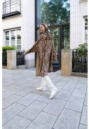 Reisenthel  damesregenponcho Beige/Bruin - Leo Macciato 6